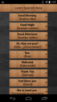 Learn Spanish Now Android App Source Code Screenshot 3