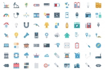 190 Power and Energy Color Vector Icon Pack Screenshot 2
