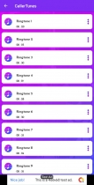 Set Caller Tune - Android Source Code Screenshot 5