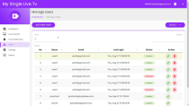 My Single Live TV Android App with Admin Panel Screenshot 22