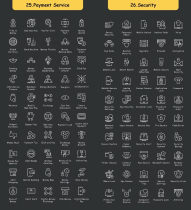 3400 Outline Icon Pack Screenshot 13