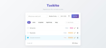 Taskito Advanced Todo List Screenshot 1