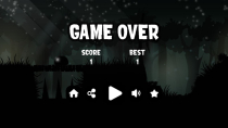 Silhouette Dash - Buildbox Template Screenshot 6